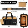 Tool Bag,16-Inch Heavy Duty Tool Bags for Men,27 Pockets Tool