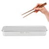 Stainless Steel Cutlery Tray Holder Kitchen Chopstick Spoon Fork Storage