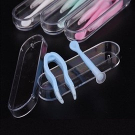 Lens clip remover, contact inserter, color tweezers, care tool / 렌즈클립 리무버 콘택트 인서터 컬러 핀셋 케어 툴