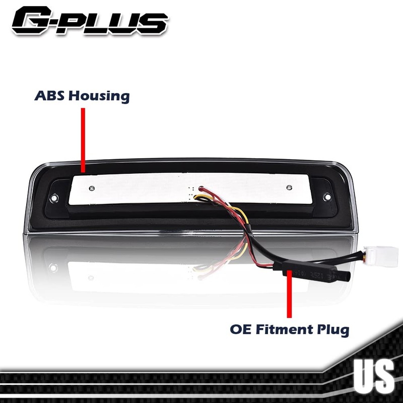 G-PLUS 3D LED Bar Truck Third 3rd Tail X Brake