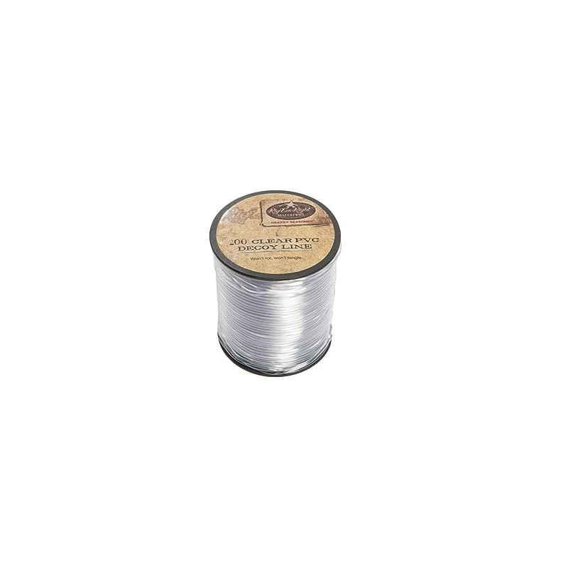 Rig Em Right Waterfowl PVC Decoy Line 200' Spool, Tangle