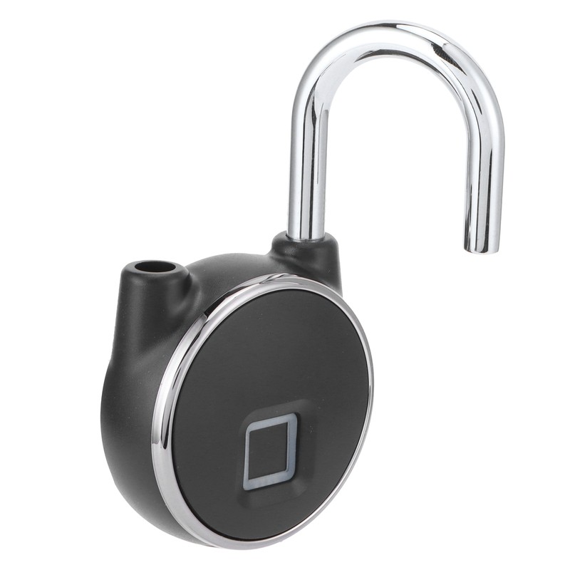 Bluetooth Fingerprint Padlock with Capacitive Touching Sensor for Home Cabinets