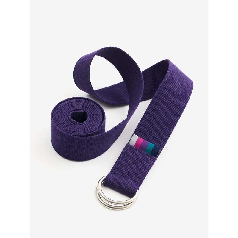 Yogamatters D-Ring Yoga Belt Strap - Organic Cotton, 2m |