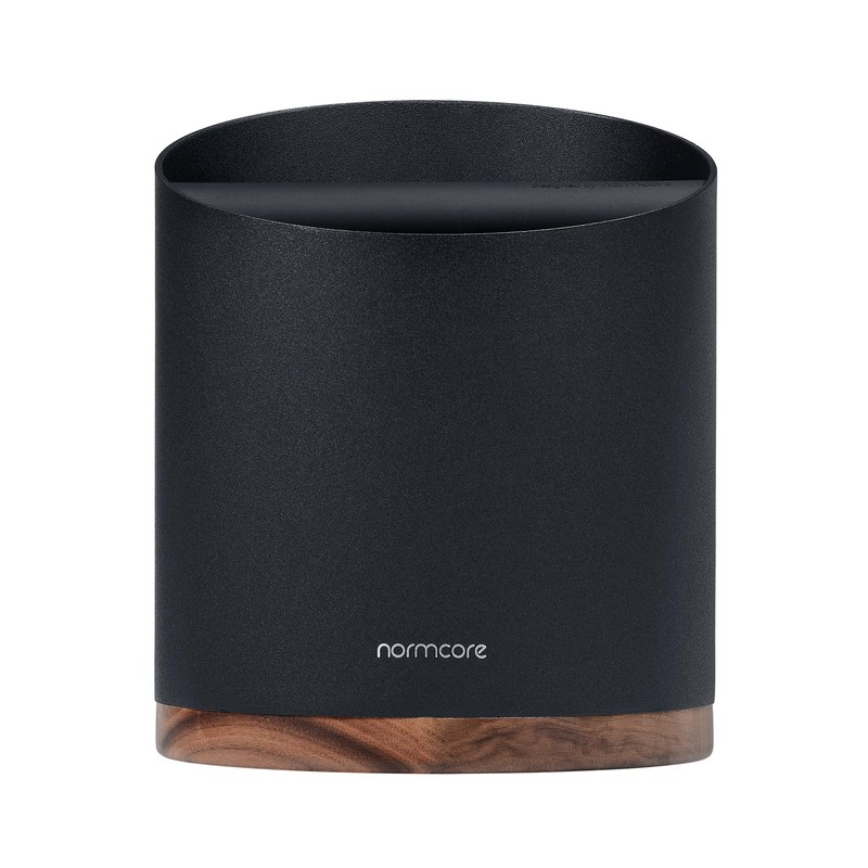 Normcore Espresso Knock Box - 1.8L Capacity, Holds 40–45 Pucks