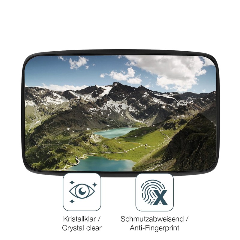 dipos I 2x Screen Protectors 9H Clear Compatible with TomTom