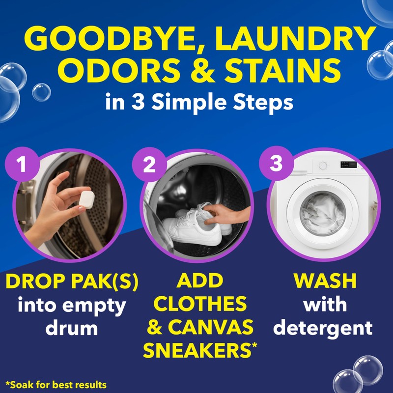 OxiClean Odor Blasters Odor and Stain Remover Laundry Power Paks,