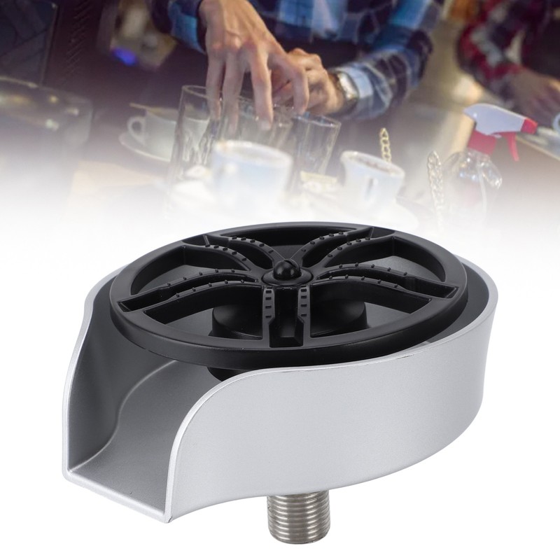 Automatic Rotating Cup Washer with Hose and Tee G1/2 Male