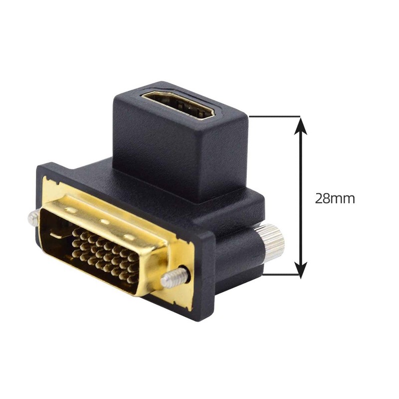 chenyang 2 Pack HDMI to DVI Adapter,DVI Male to HDMI