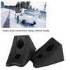 Wheel stopper, 2 pieces, car anti-slip rubber tyres, non-slip stopper,