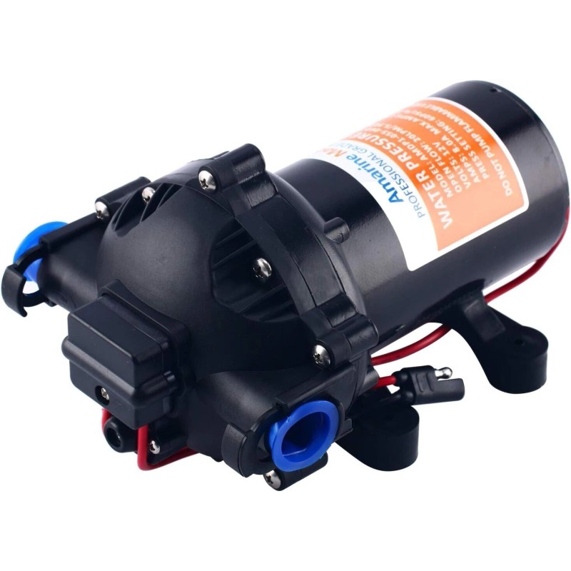 Amarine Made 12V 60 PSI 5.5 GPM Water Pressure Diaphragm