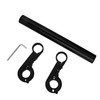 Mesee Aluminium Bicycle Extender Mount, 20 cm Bicycle Handlebar Extender,