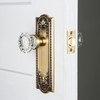 Nostalgic Warehouse Meadows Plate & Interior Crystal Door Knob