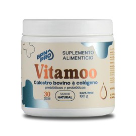 Calostro Bovino Sin Sabor Con Colágeno, Probióticos y Prebióticos BPN PRO | Suplemento Alimenticio para Salud Digestiva | Endulzado con Stevia e Inulina de Agave | BPN PRO