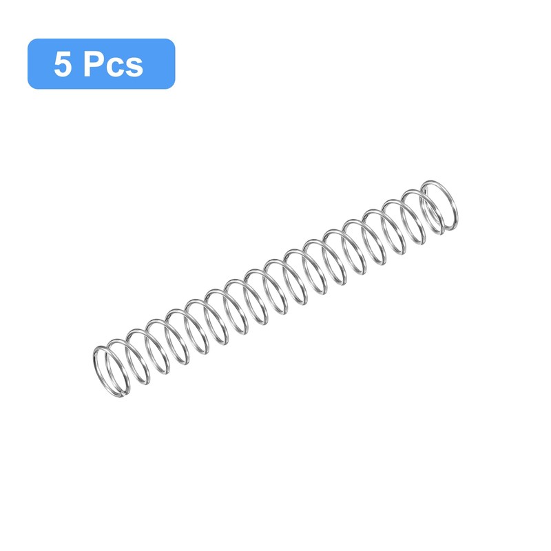 QUARKZMAN Pack of 5 Compression Spring 304 Stainless Steel Compression