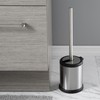 Bath Bliss Toilet Brush and Holder | Self Closing Lid