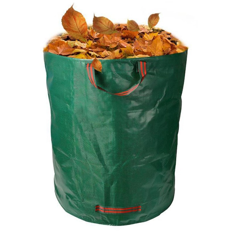 IWOWHERO 3Pcs Folding Garden Waste Bags Durable Practical Storage for