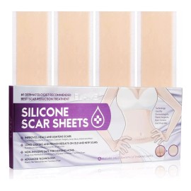 Kit Cicatrices Cirugías Cesárea Crema Y Parche Silicón