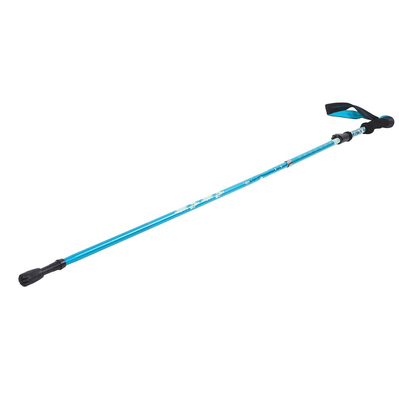 Hiking Pole Aluminium Alloy Telescopic Collapsible Multifunctional Outdoor Walking Stick