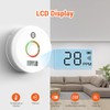 Jemay Carbon Monoxide Detector,10-Year Life CO Carbon Monoxide Detectors Battery