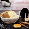 6 Packs Round Bread Proofing Basket Cloth Liner Rattan Baking