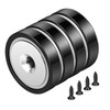 Wukong Black Pot Magnets 4 Pieces 32 x 8 mm