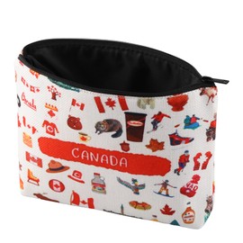 PXTIDY Canada Vacation Gift Canada Trip Travel Accessories Bag Canada Journey Makeup Bag for Traveler Travel Tourist Gift