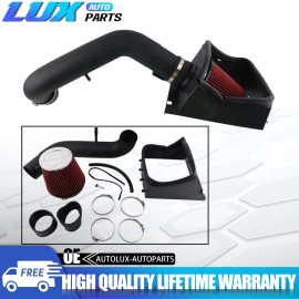 VEHITO Black Cold Air Intake System Filter Heat Shield for 2011-2014 Ford F150 5.0L V8