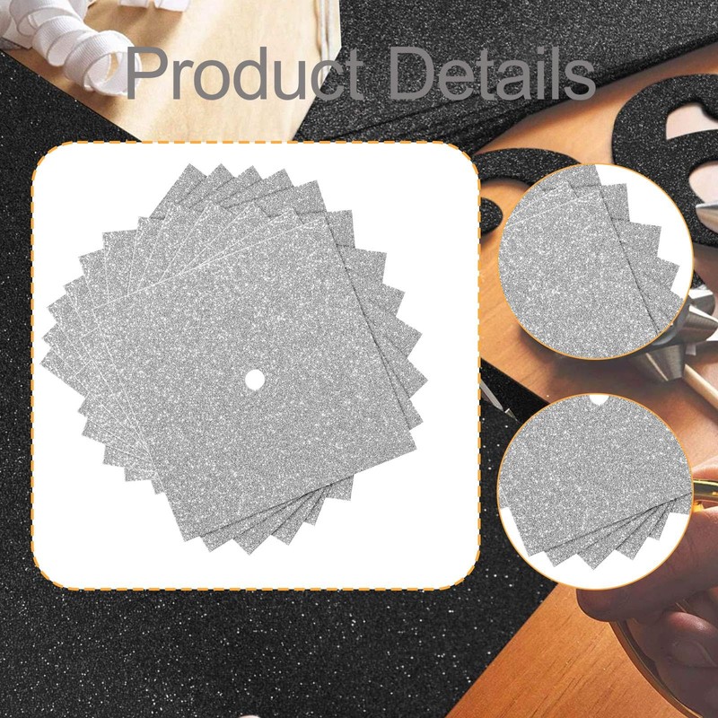 Perfeclan 12pcs Abschlusskappen -Dekorations -Kit, Blank Glitzer Kartonkonstruktionspapier, Silbrig
