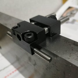 CWZ CNC mill Milling Vise Work Stop Quick Clamp Clamping Jaw Kit Black