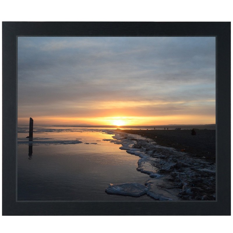 Uzifa 10x12 Inch Picture Frame WOOD without Mat For Display