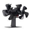 Wood Stove Fan Heat Powered 8 Blades Stove Fan Self