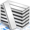Junarter JUNARTER 12 Pack Neodymium Bar Magnets Heavy Duty, Powerful