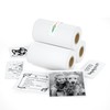 Mini Thermal Sticker Paper - 3 Rolls (57x25mm) for Instant