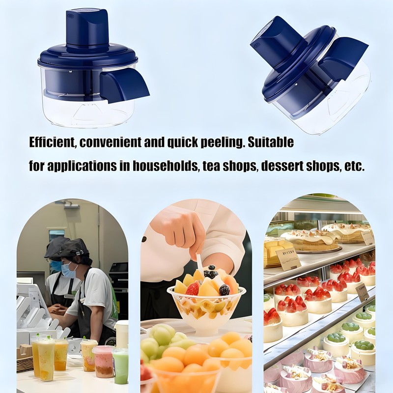 Electric Grape Peeling Machine, Garlic Peeler Machine, Automatic Fruit Peeling