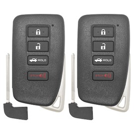 Smart Keyless Entry Remote Contorl Replacement for 2013-2018 Lexus ES350 GS350 H Smart Remote FCCID:HYQ14FBA (281451-0020 Board);by Auto Key Max (2)