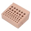 Leather Tool Holder 46 Holes Beech Wood Professional Leather Tool