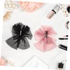 NOLITOY 4pcs Bow Clips for Women Elegant Multi Layer French