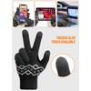 TRENDOUX Winter Gloves Men, Running Touchscreen Winter Glove Womens Thickened