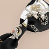 Burnaby black ornament scarf hairpin 10cm / 버나비 블랙 오너먼트