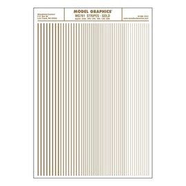 Woodland Scenics Stripes, Gold WOOMG761