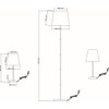 Litex Industries: Traditional Table 3 Piece Floor and Table Lamp