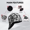 ARCCAPTAIN Reversible Welding Caps, 8 Panel Protective Welding Cap, 10