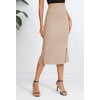 Urban CoCo Women's Stretch Office Fishtail Pencil Skirt High Waist