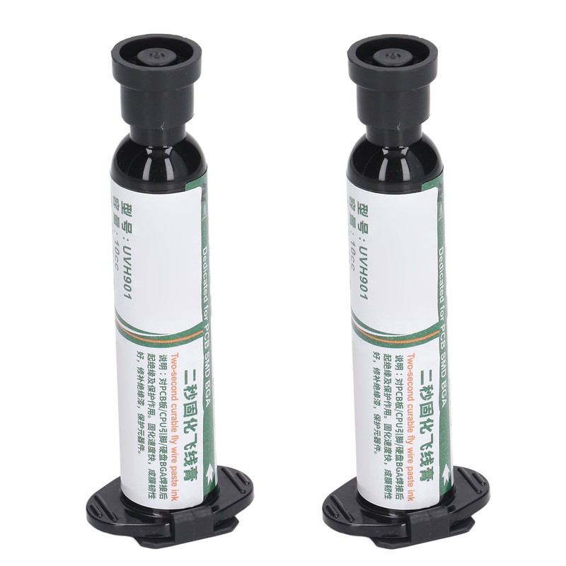 2Pcs UV Curing Solder Mask Ink PCB BGA Repair Resist
