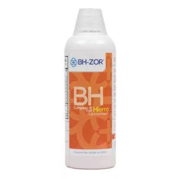BH-ZOR Complejo B C/hierro Liposomado 500 Ml Sabor Vitamina