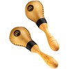 Meinl Percussion Rawhide Maracas Shaker - 2 Mini Musical Instruments