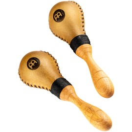 Meinl Percussion Rawhide Maracas Shaker - 2 Mini Musical Instruments with warm Sound - Rawhide, Wood (MSM2)