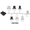 CIARRA CBCF004 Recirculating Carbon Filter Replacement CBCF004 Filters for Curved