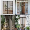 Magnetic Screen Door for Tall Doors, Durable Mesh with Magnetic