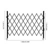 QUSKLISU Single Folding Security Gate, 48'H x 66W, Iron &